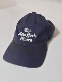 The New York times キャップ　ネイビー　新品未使用 SHELLTER ONLINE SHOPはThe NewYork Times(ニューヨークタイムズ