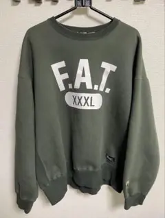 FAT 【エフエーティー】裏起毛 スウェットXL