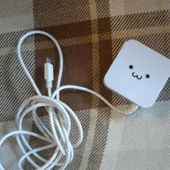 ELECOM USB充電器 かわいい顔デザイン