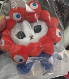 新品 モフサンド ぬいぐるみマスコット 立ち ミャクミャク ノベルティ付