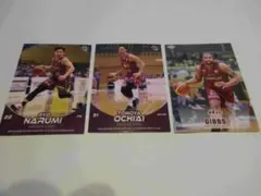 越谷アルファーズ　カードセット　3枚