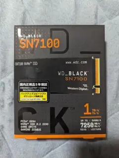 【新品・国内正規品】WD_BLACK SN7100 SSD1TB M.2