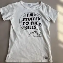 BREEZE ブリーズ オフホワイトTシャツ 140cm 動物柄