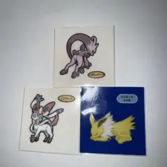ポケモンパンシール サンダース ニンフィア メガミュウツーY セット