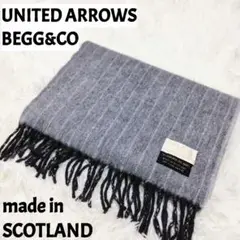 ベグアンドコー BEGGu0026CO SCOTLAND アンゴラ混紡マフラー