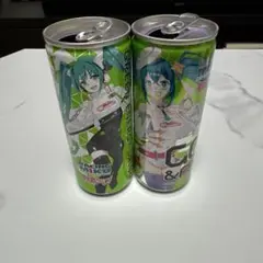 初音ミク　レーシングミク　エナジードリンク　空き缶
