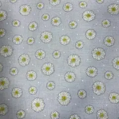 デイジー柄　花柄　生地