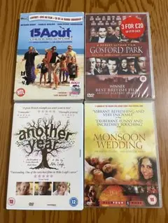 洋画DVD 4点セット
