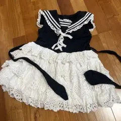 シャーリーテンプル【110(5)】 セーラー ワンピース