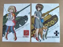 一番くじ ガールズ&パンツァー クリアファイル 2枚セット
