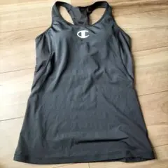 Champion ブラック タンクトップ