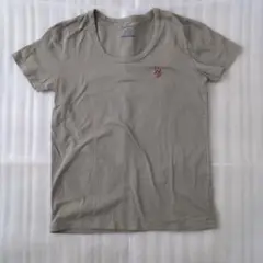 ベージュ 半袖Tシャツ
