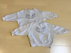BREEZE 恐竜デザイン トレーナー 100cm 双子に