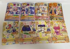 有栖川おとめ　日向エマ　二階堂ゆず　真波マリン　サイン入り　アイカツカードセット