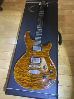 DEAN HardTail ブラック エレキギター 美品　送料込！ DEAN エレキギター HardTail Select Vibrato Tiger Flame ディーン