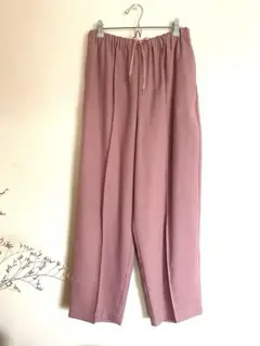 エリオポール heliopole リネンパンツ　ピンク