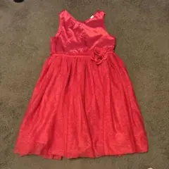 H&M レッド ノースリーブドレス 134cm