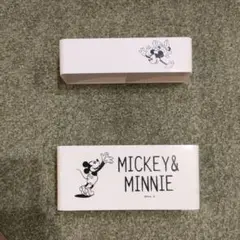 ミッキー＆ミニー 傘立て 上下2段
