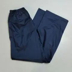 レインパンツ 　ヤッケズボン　ネイビー　LL