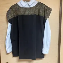 大島つむぎ着物リメイクチェニック6