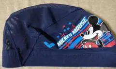アリーナ　日本製　ディズニー　水泳帽　キャップ　紺　　新品未使用
