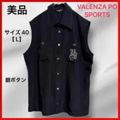 美品【VALENZA PO SPORTS】 ノースリーブ シャツ　トップス