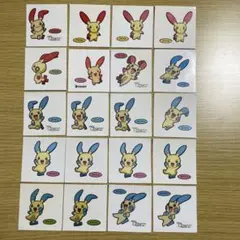 ポケモンパン　ポケモンデコキャラシール　プラスル　マイナン
