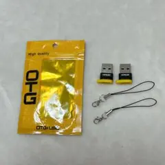 USB Type-C 変換アダプタ 急速充電＆データ転送 2個セット ブラック