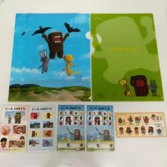 NHK ドーモくん クリアファイル シール