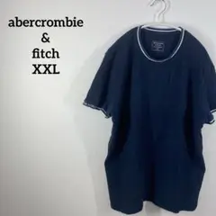 アバークロンビーアンドフィッチ【XXL】メンズカットソー/鹿子/リブロゴ