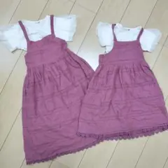 ♥️ブランシェス♥️姉妹お揃い♥️ワンピースセット♥️