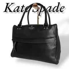美品　Kate Spade　326　トートバッグ　レザー　black
