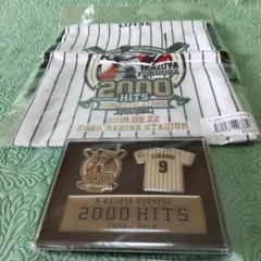 千葉ロッテマリーンズ 福浦和也 記念ピンバッジセットM