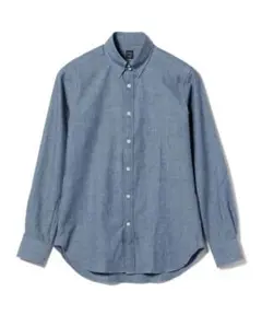 未使用 BEAMS F シャンブレー タブカラーシャツ　訳あり