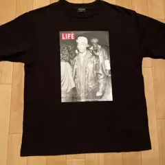 2pac LIFE BACK NUMBER Tシャツ ラップT RAP T