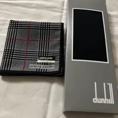 ダンヒルメンズソックス　ピエールカルダンハンカチセット