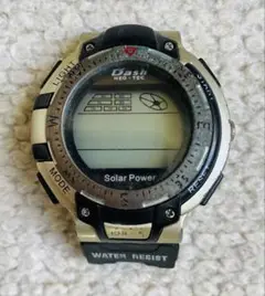 【ジャンク品】Dash ソーラーウォッチ　ベルト無し