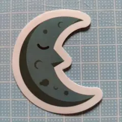 防水ステッカー　三日月　天体　宇宙　E2