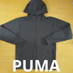 PUMA ブラック S フード付きジャケット