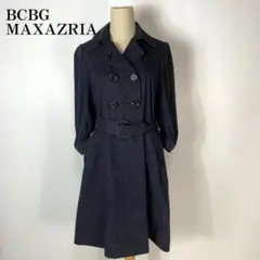 BCBGMZXAZRIA マックスアズリア コットン ネイビー B8958