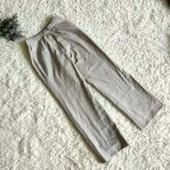 【Nuvel.sports】パンツ/ベージュ/スラックス/レーヨン/オフィス