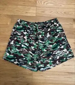 RIZIN ナイロンショートパンツ Mサイズ 迷彩 カモフラ