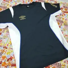 umbro 半袖スポーツウェア 黒/白