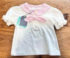 【新品未使用】Cottoli ラプンツェル セーラー衿 半袖Tシャツ 80cm
