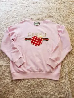 ★GGロゴ★スウェット/トレーナー★GUCCI★XS★ピンク★グッチ★