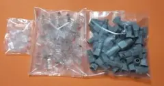 RJ45 コネクタセット グレー