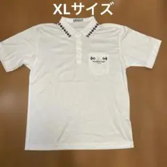 美品　MONSIEUR PARIS ゴルフ 半袖シャツ　ホワイト　XL