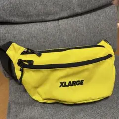 XLARGE イエロー ボディバッグ