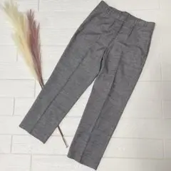 ジロモーダ クロップドパンツ ズボン イタリア 上品 綺麗め 仕事用 42