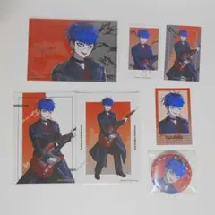ハンドレッドライン　タワレココラボ　面影歪　カード＆ブロマイド＆缶バッジ